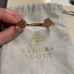 Rose Gold Drusy Bracelet